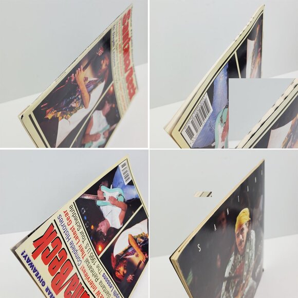 Carlos Santana Jeff Beck Magazine Vintage 1995 Guitar Player Sheet Music Tour - Picture 8 of 9